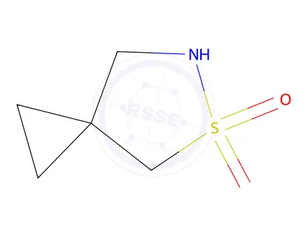 Chemical structure of 5-Thia-6-azaspiro[2.4]heptane 5,5-dioxide