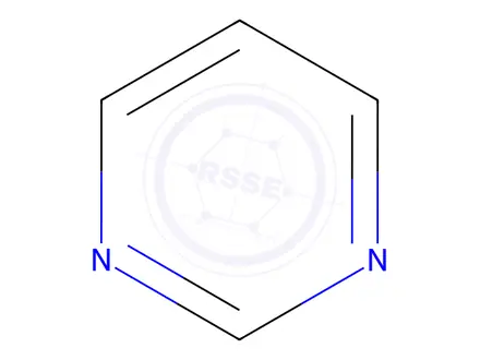 Chemical structure of pyrimidine