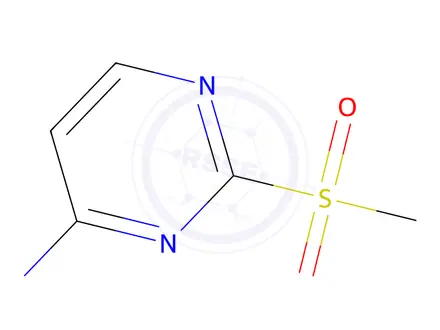 Chemical structure of 2-(Methylsulfonyl)pyrimidin-4-amine