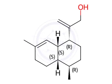 Chemical structure of Artemisinic Alcohol