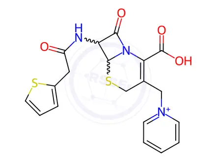 Chemical structure of Cephaloridine Impurity 1