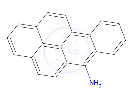 Chemical structure of 6-Aminobenzo[a]pyrene