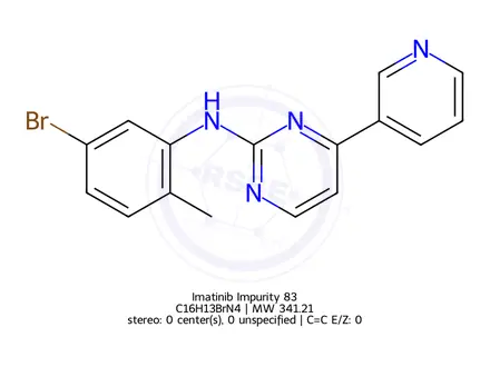 Chemical structure of Imatinib Impurity 186