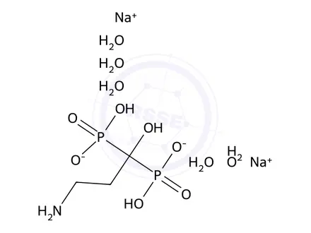Chemical structure of Pamidronate Disodium