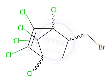 Chemical structure of Chlordane Impurity 6
