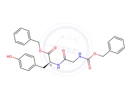 Chemical structure of Z-Gly-Tyr-OH