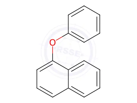 Chemical structure of Phenyl(1-naphtyl) ether