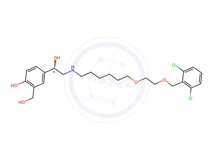 Chemical structure of Vilanterol
