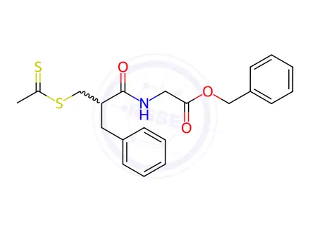 Chemical structure of Racecadotril Impurity 14