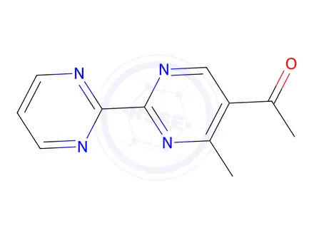 Chemical structure of 1-(4-Methyl-[2,2'-bipyrimidin]-5-yl)ethan-1-one