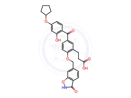 Chemical structure of T-5224