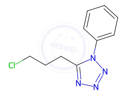 Chemical structure of 5-(3-chloropropyl)-1-phenyl-1H-1,2,3,4-tetrazole