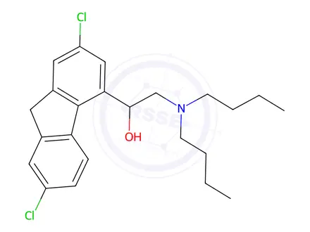 Chemical structure of Lumefantrine Impurity 44