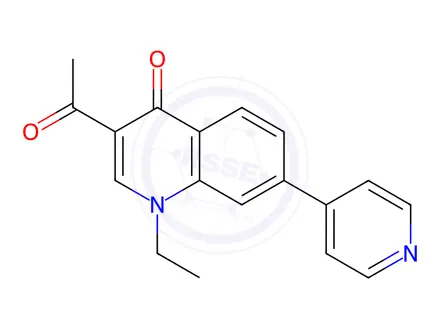 Chemical structure of Rosoxacin Impurity 79
