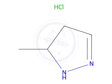 Chemical structure of 5-Methyl-4,5-dihydro-1H-pyrazole hydrochloride