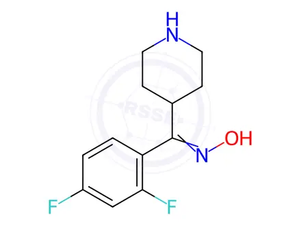 Chemical structure of 2,4-Difluorophenyl 4-Piperidinyl Ketoxime