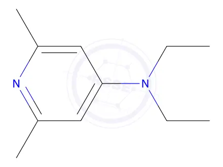 Chemical structure of N,N-Diethyl-2,6-dimethylpyridin-4-amine