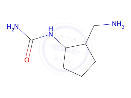 Chemical structure of [2-(aminomethyl)cyclopentyl]urea