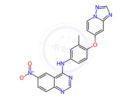 Chemical structure of Tucatinib Impurity 74