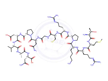 Chemical structure of Peptide 74