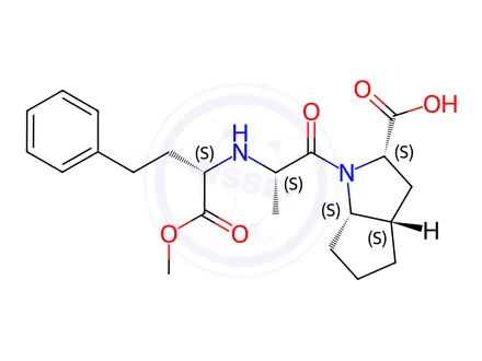 Chemical structure of Ramipril EP Impurity A