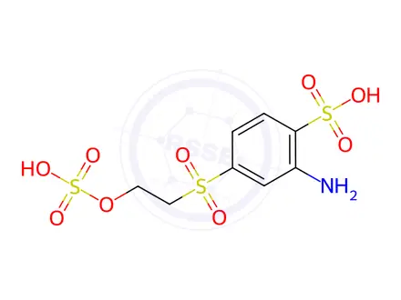 Chemical structure of Aniline-3-beta-ethyl sulfonyl sulfate-6-sulfonic acid