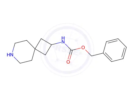 Chemical structure of 2-(Cbz-amino)-7-azaspiro[3.5]nonane