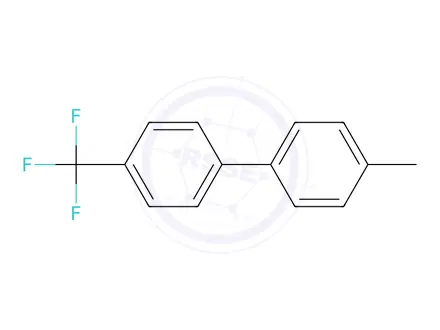 Chemical structure of 4-Methyl-4'-(trifluoromethyl)-1,1'-biphenyl
