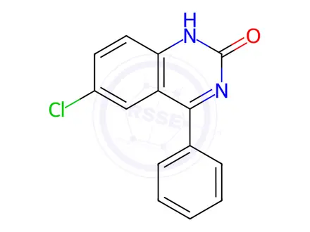 Chemical structure of Alprazolam Impurity 17