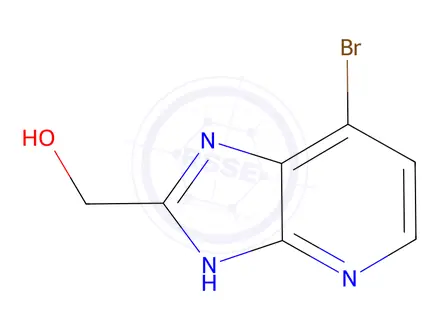 Chemical structure of (7-Bromo-3H-imidazo[4,5-b]pyridin-2-yl)methanol