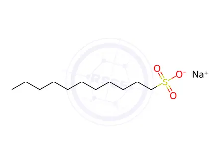 Chemical structure of Sodium undecane-1-sulfonate