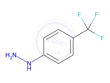 Chemical structure of 4-(Trifluoromethyl)phenylhydrazine