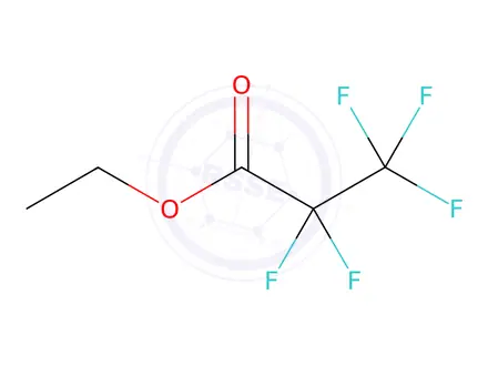 Chemical structure of Ethyl Pentafluoropropionate