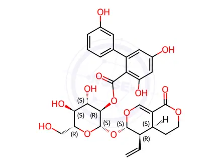 Chemical structure of Amarogentin