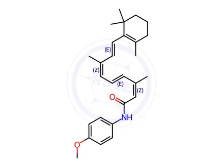 Chemical structure of Fenretinide Impurity 4 (4-Methoxy Fenretinide)
