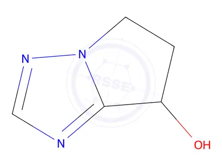 Chemical structure of 5H-Pyrrolo[1,2-b][1,2,4]triazol-7-ol,6,7-dihydro-(9CI)