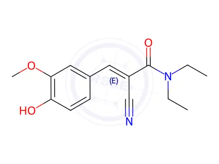Chemical structure of Entacapone Impurity 72 (893419-47-1)