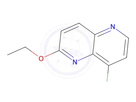 Chemical structure of 8-Chloro-2-ethoxy-1,5-naphthyridine