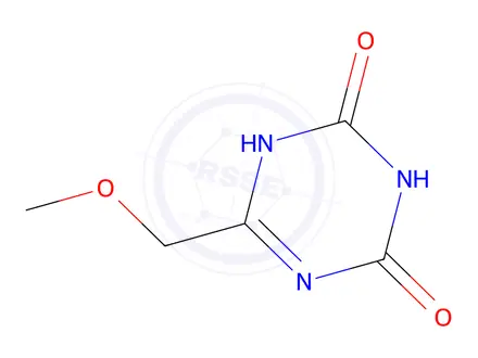 Chemical structure of 6-(Methoxymethyl)-1,3,5-triazine-2,4(1H,3H)-dione