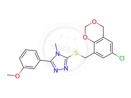 Chemical structure of WAY-325691