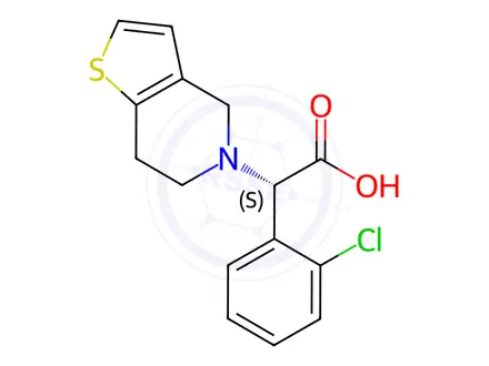 Chemical structure of Clopidogrel EP Impurity A1