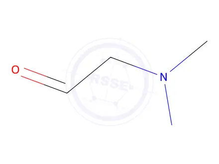 Chemical structure of N-methyl-N-(2-oxoethyl)nitrous amide