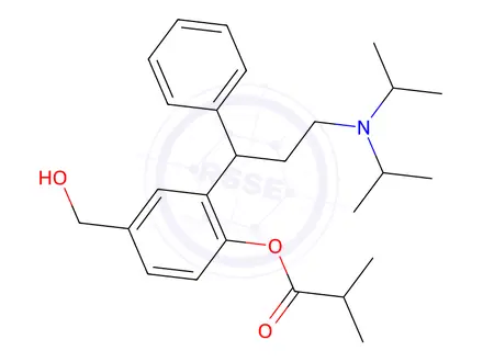 Chemical structure of (S)-Fesoterodine Hydrochloride