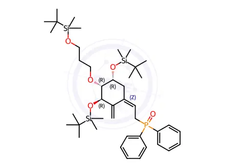 Chemical structure of Eldecalcitol Impurity 116