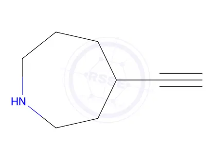 Chemical structure of 4-Ethynylazepane