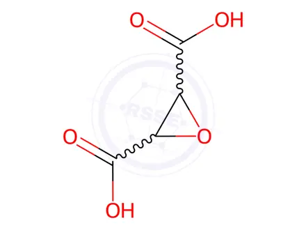 Chemical structure of Epoxysuccinic acid