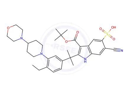 Chemical structure of Alectinib Impurity 42
