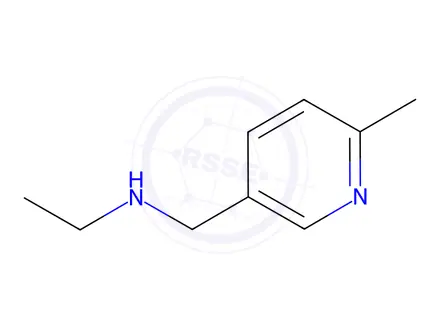 Chemical structure of N-((6-Methylpyridin-3-yl)methyl)ethanamine