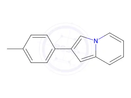 Chemical structure of 2-(p-Tolyl)indolizine