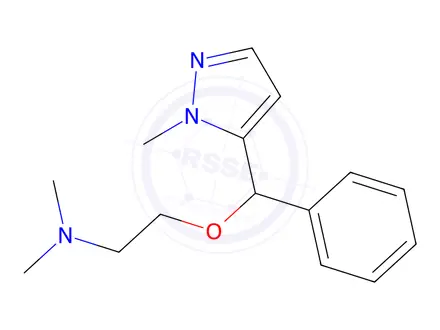 Chemical structure of Cizolirtine